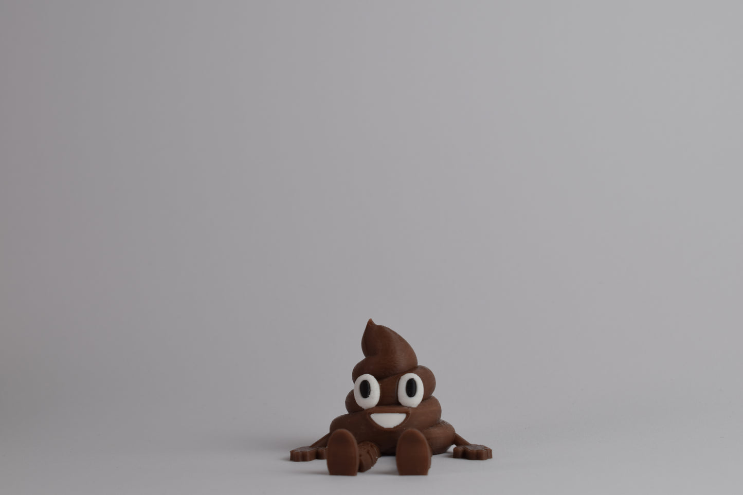 Smiley-Poop Deko