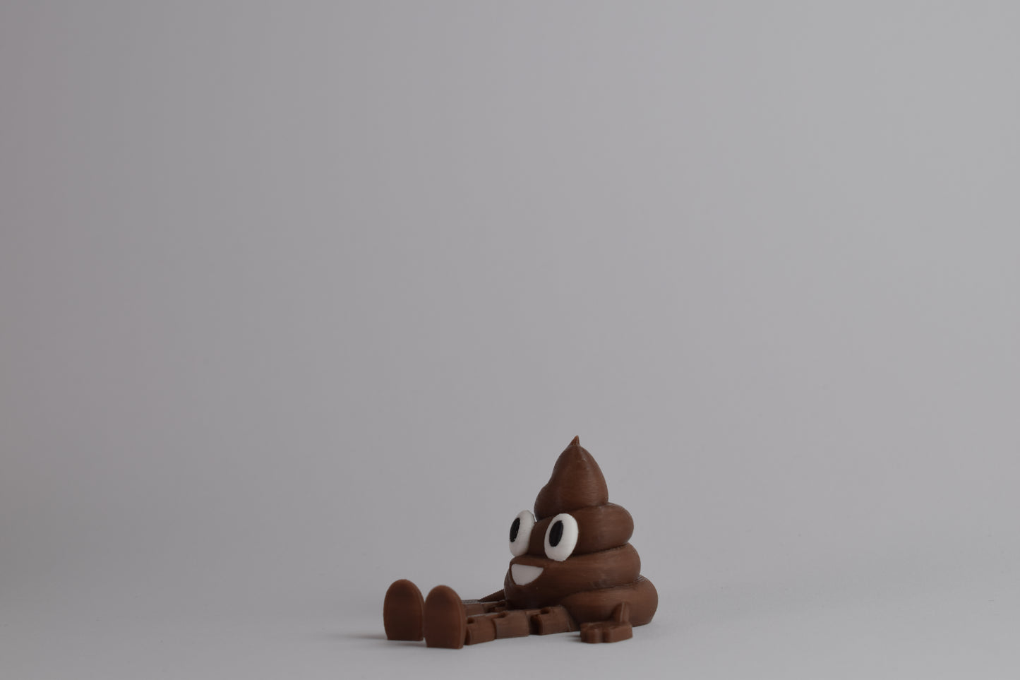Smiley-Poop Deko