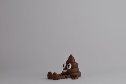 Smiley-Poop Deko